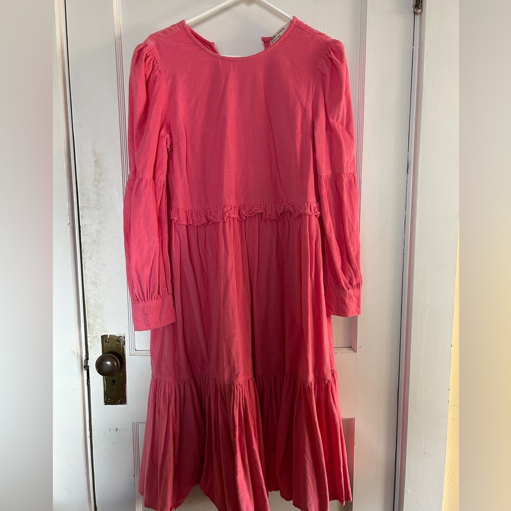 ASOS tiered cord dress